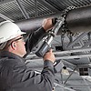 Пример работы с труборезом RIDGID 238-P при помощи импульсного гайковерта