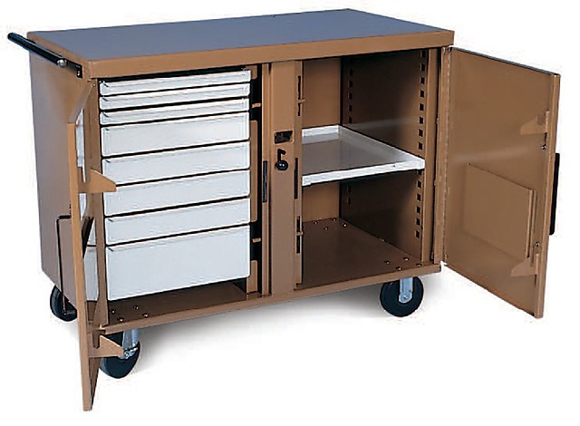 Верстак StorageMaster 49 Вандалозащищенный верстак на колесах RIDGID StorageMaster 49