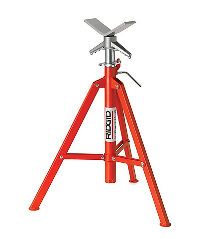 Высокая складная V-образная подставка для труб RIDGID