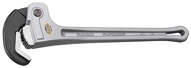 Алюминиевые ключи RIDGID RapidGrip