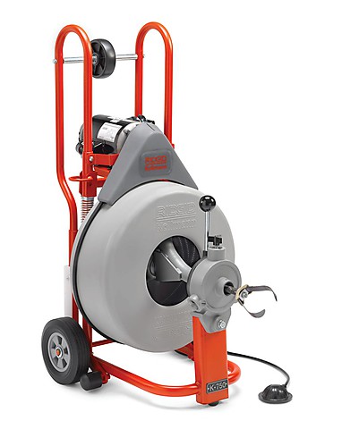 Прочистная машина барабанного типа RIDGID K-750 для труб от 75 мм  до 200 мм